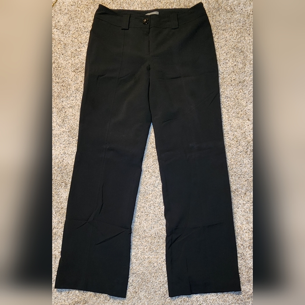 Ann Taylor Signature Fit unlined Sz 6 Dress pants Black